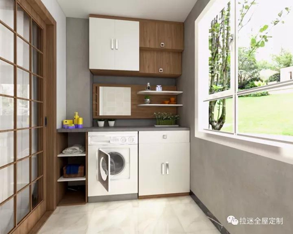 洗衣機陽臺柜